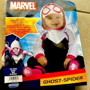 Ghost spider infant costume